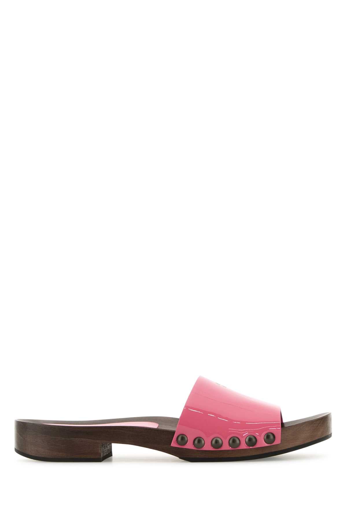 MIU MIU Stylish Leather Clogs for Women