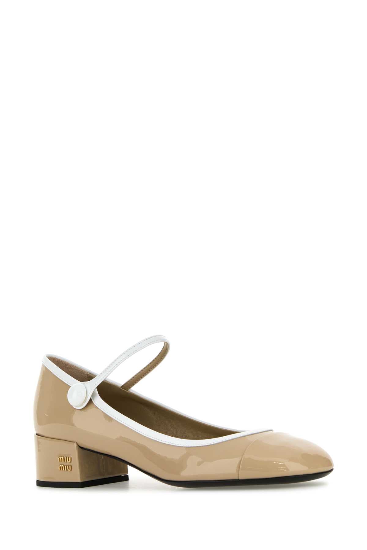 MIU MIU Chic Leather Pumps with 4 cm Heel Height