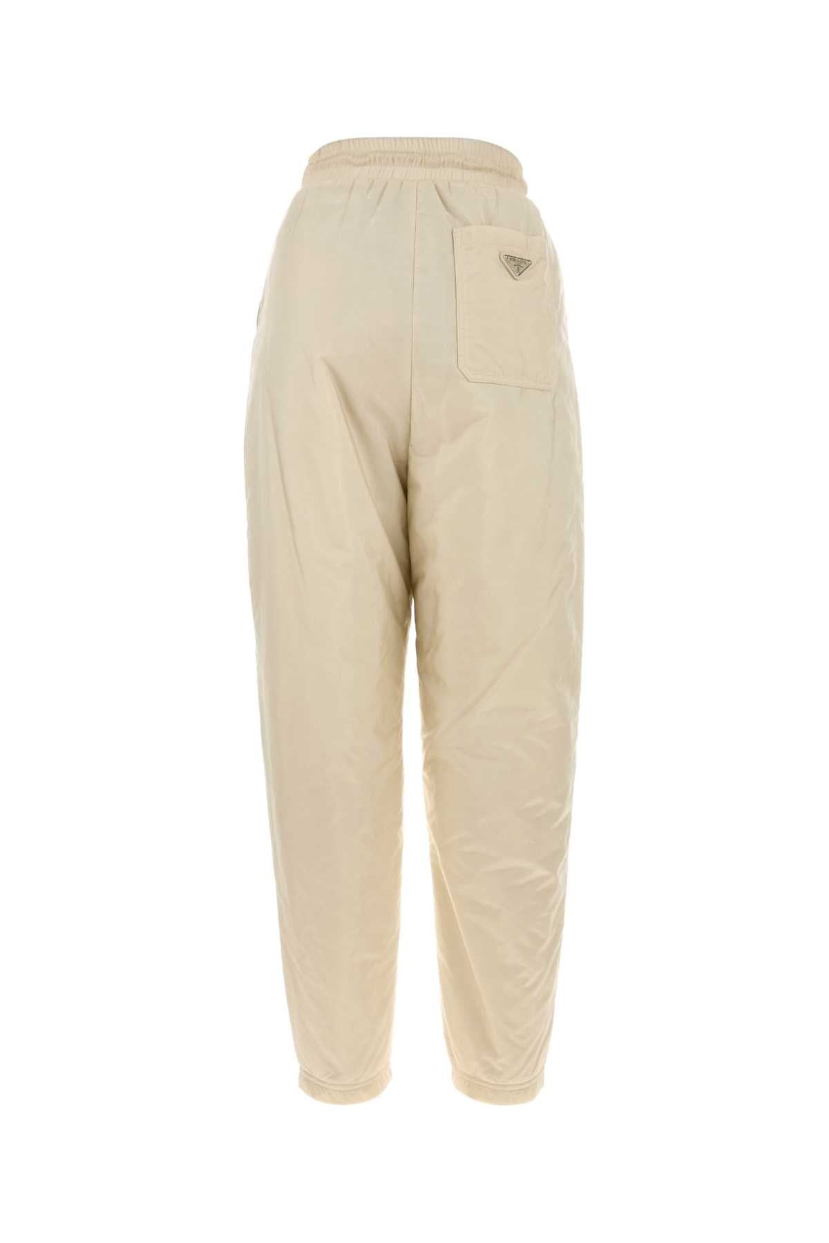 PRADA Sand Re-Nylon Mini Pant