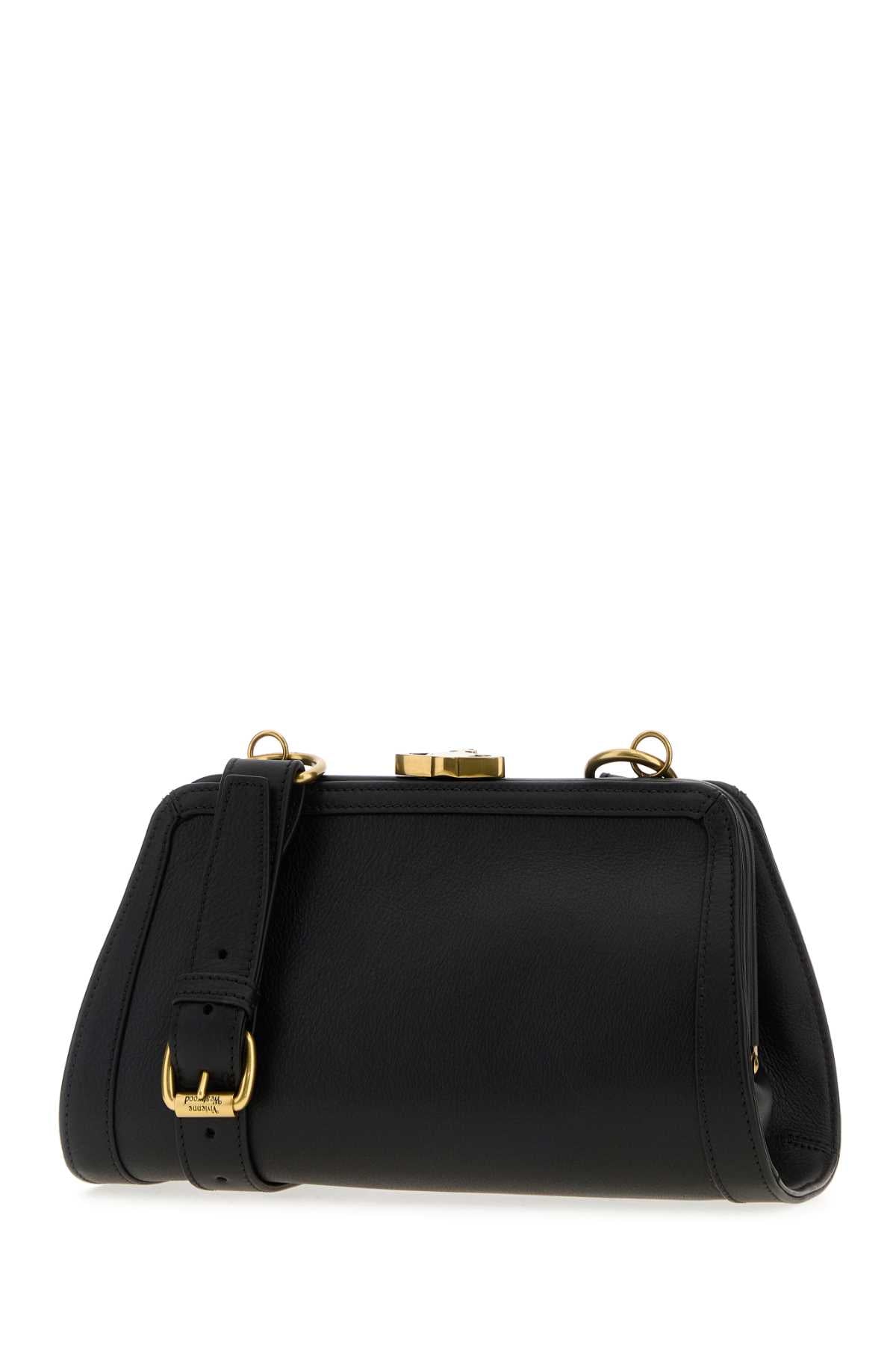 VIVIENNE WESTWOOD Mini Leather Ascot Crossbody Handbag