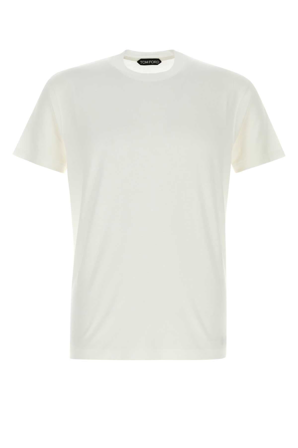 TOM FORD Lyocell Blend T-Shirt for Men - FW25 Collection