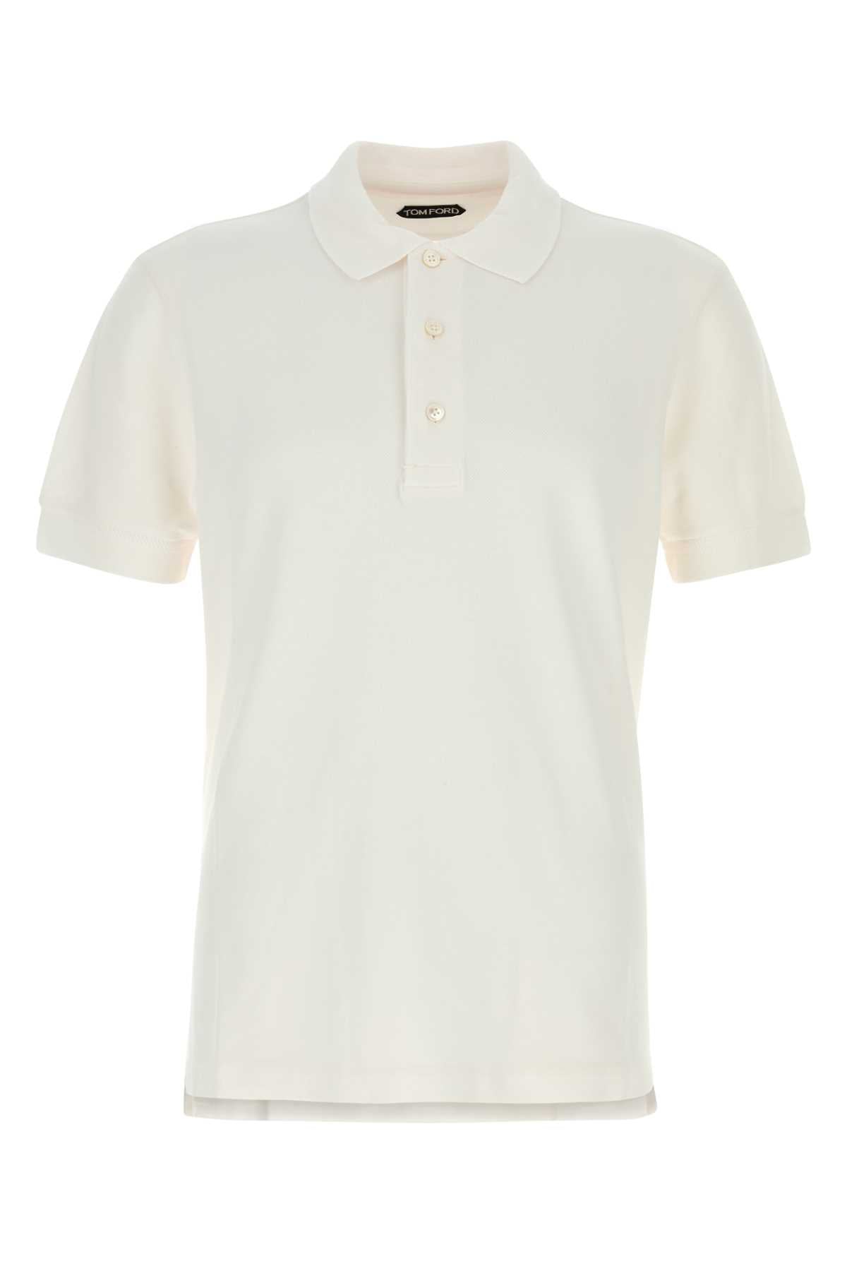 TOM FORD Classic Piquet Polo Shirt for Men - FW25 Edition