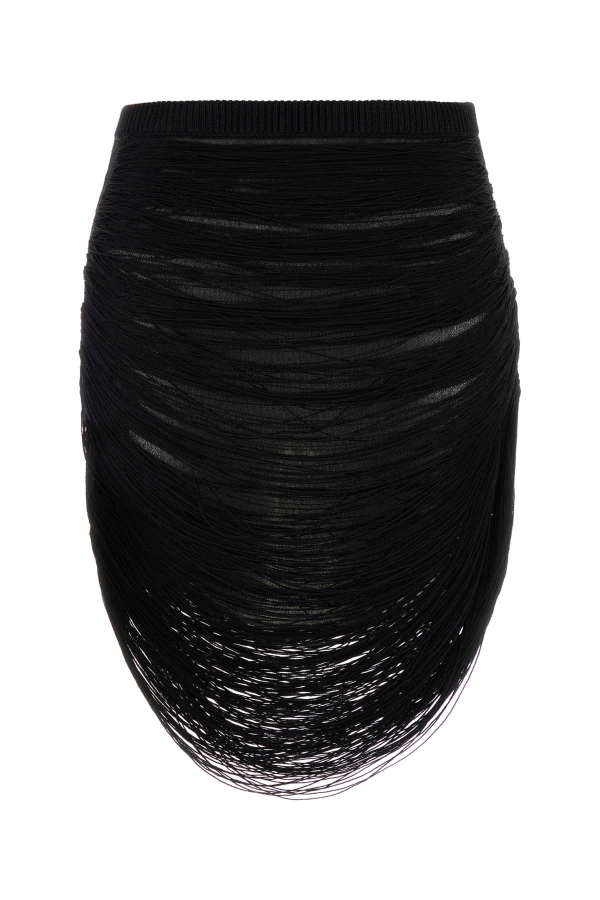 THE ATTICO Chic Viscose Blend Mini Skirt