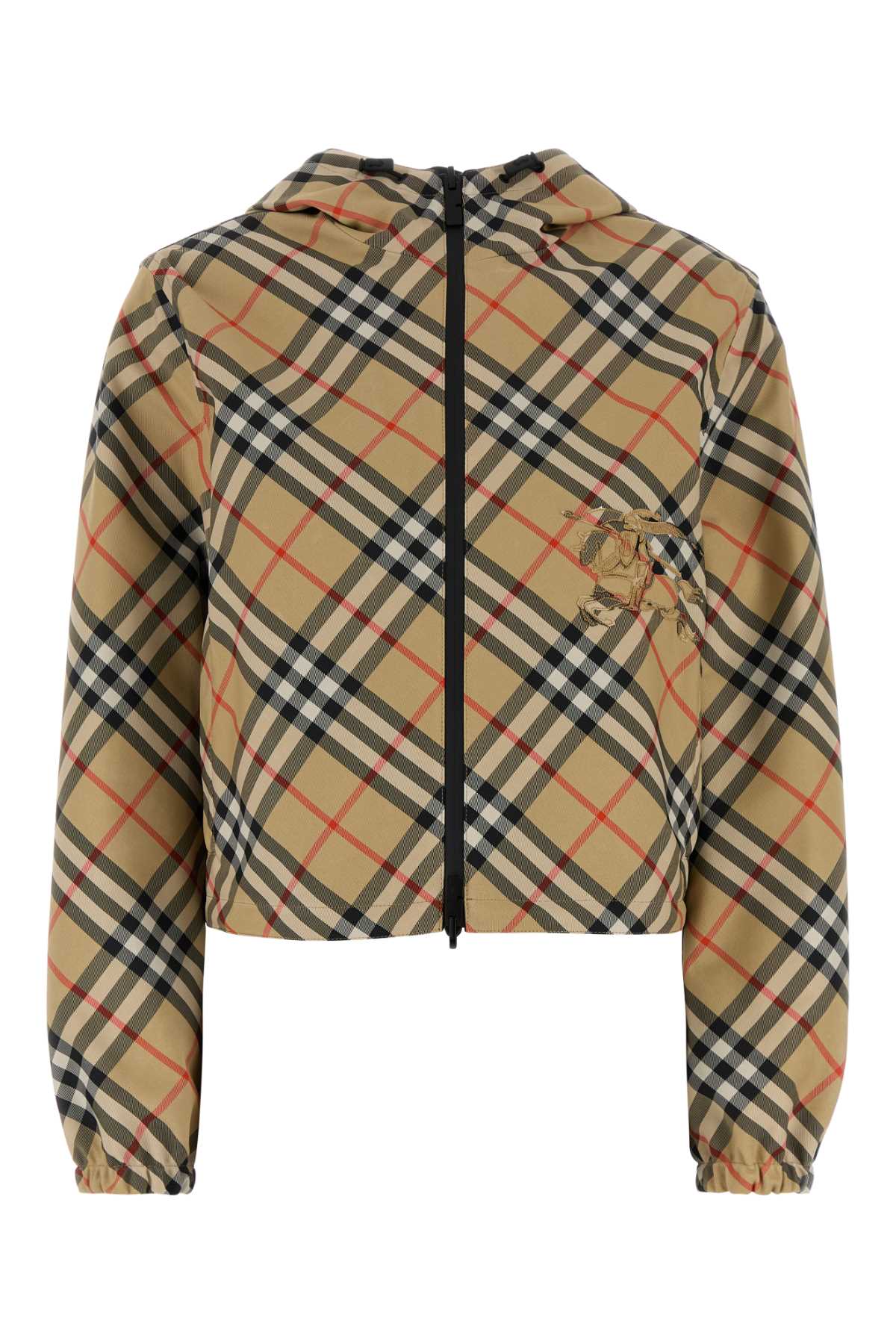 BURBERRY Reversible Embroidered Twill Jacket for Women