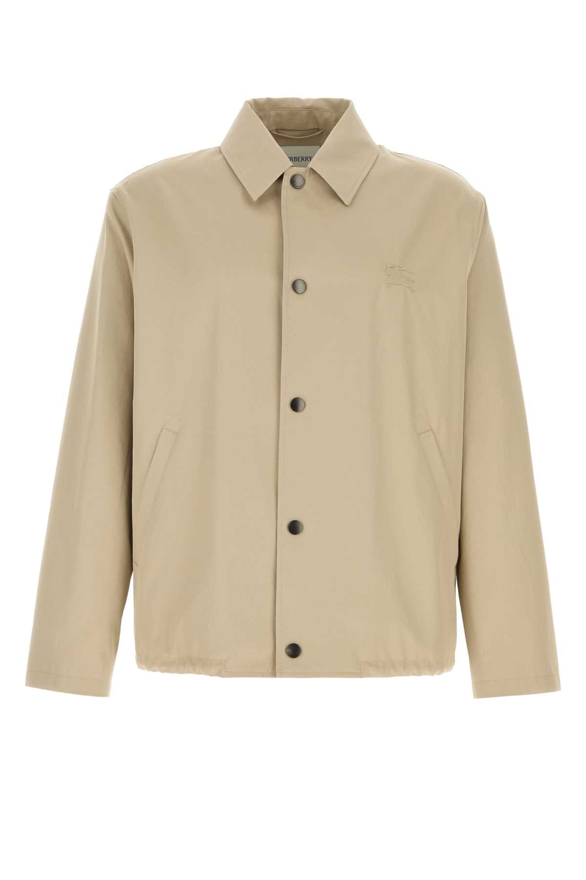 BURBERRY Classic Gabardine Jacket - Men’s Lightweight Outerwear