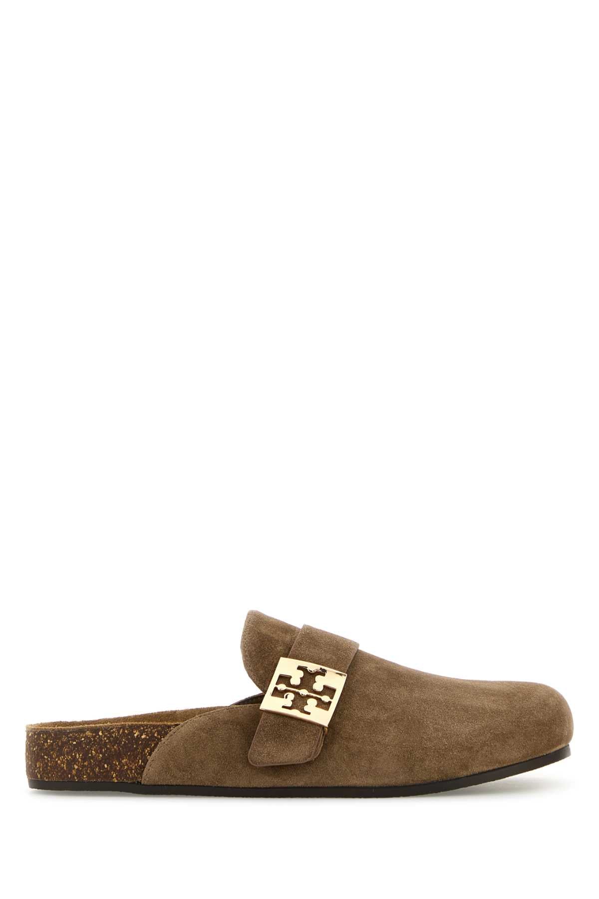 TORY BURCH Elegant Suede Mellow Slippers for Women