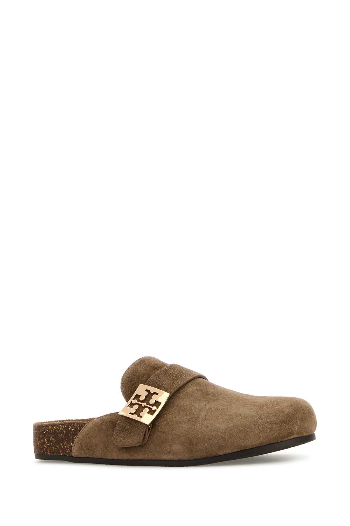 TORY BURCH Elegant Suede Mellow Slippers for Women