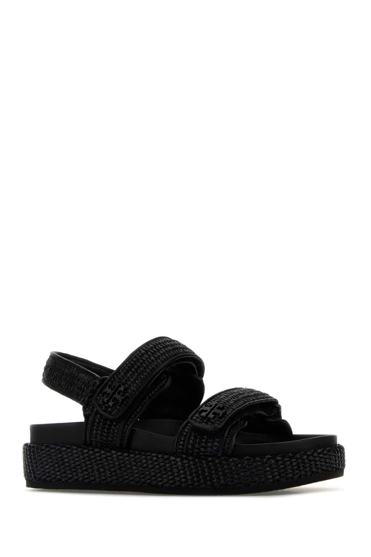 TORY BURCH Raffia Kira Mini Sandals