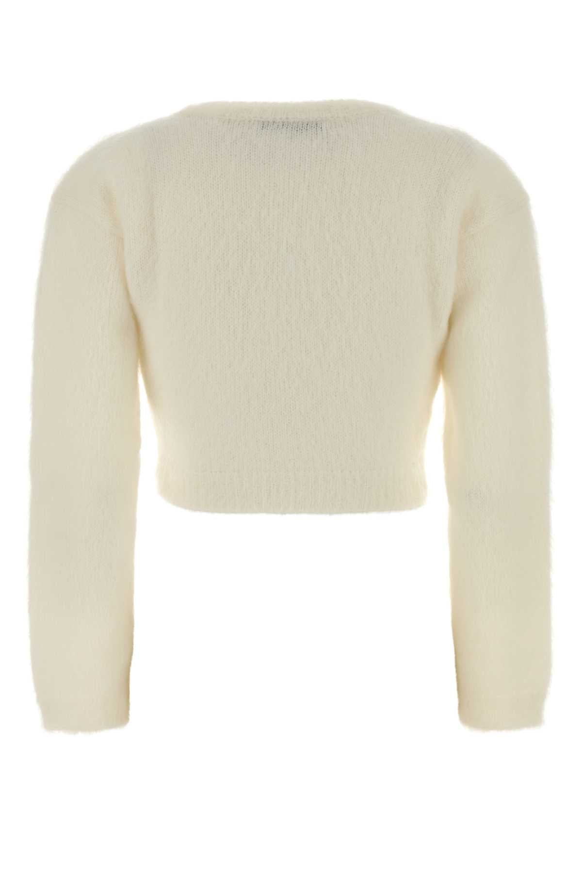 ALESSANDRA RICH Luxurious Mohair Blend Cardigan for Women