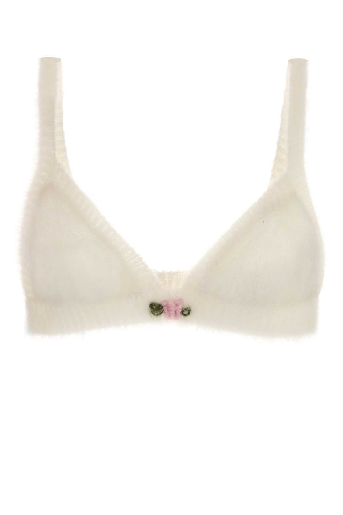 ALESSANDRA RICH Sleek Mohair Blend Mini Bra