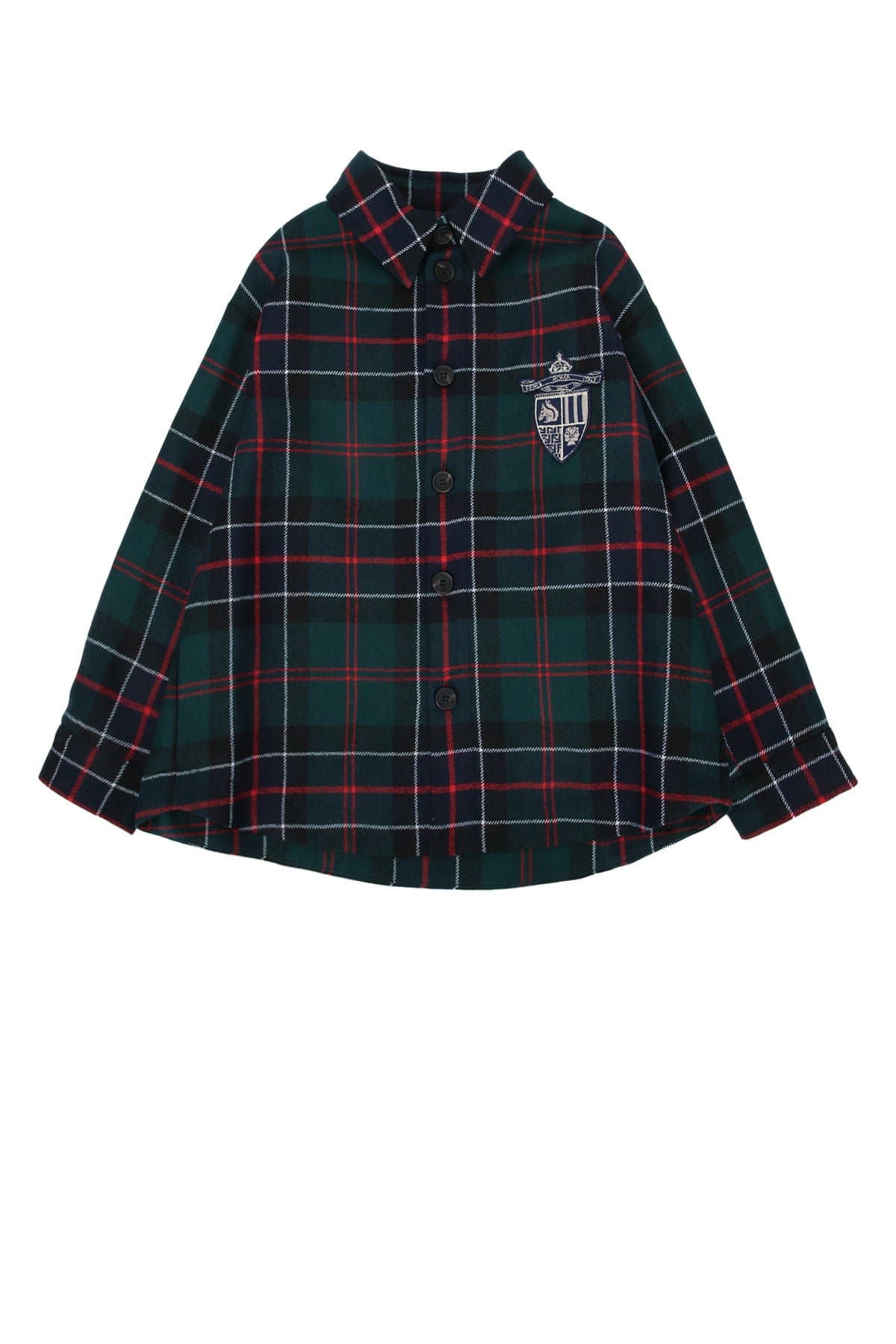 FENDI KIDS Kids Barracuta Tartan Blazer
