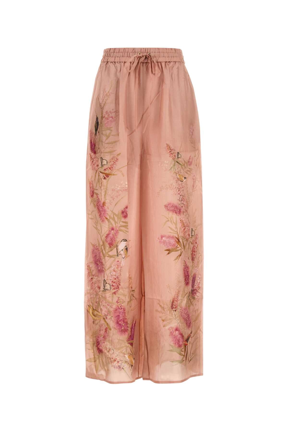 ZIMMERMANN Antiqued Satin Cascadian Pyjama Pant