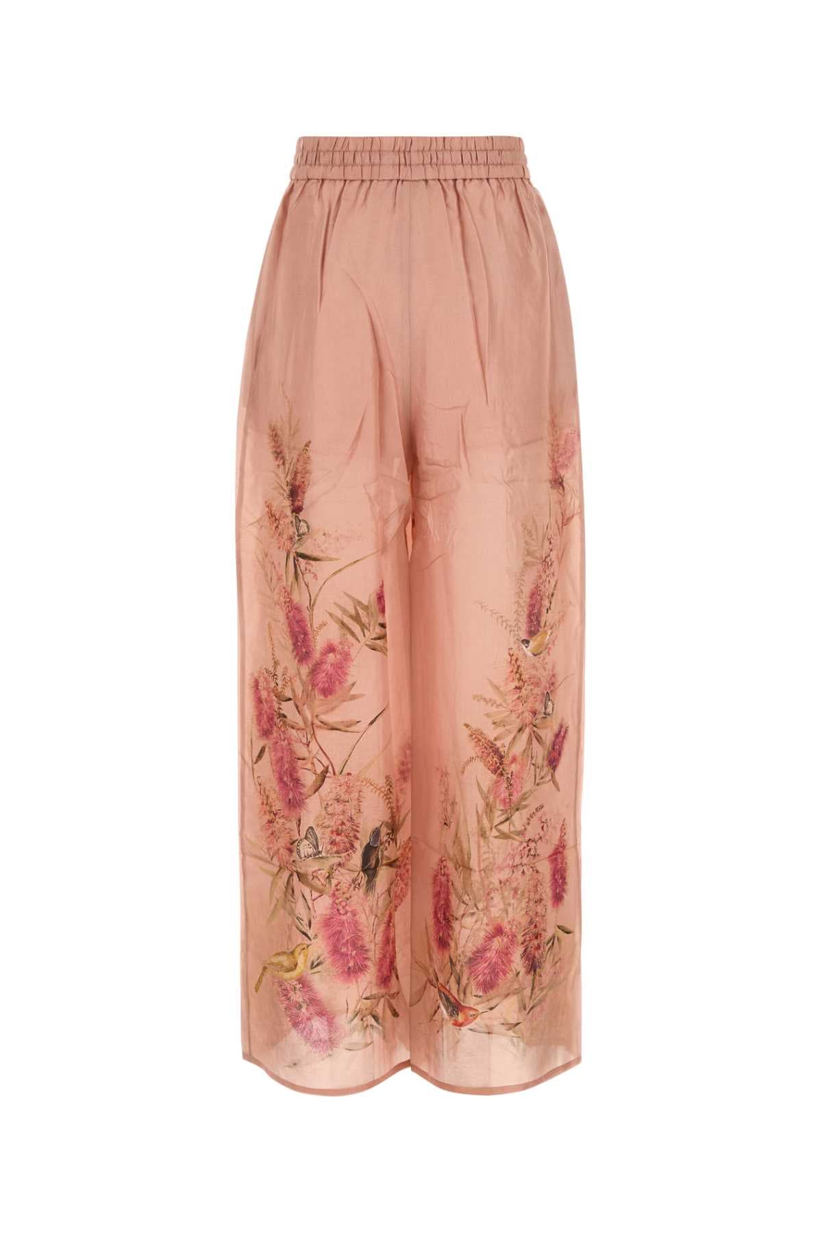 ZIMMERMANN Antiqued Satin Cascadian Pyjama Pant