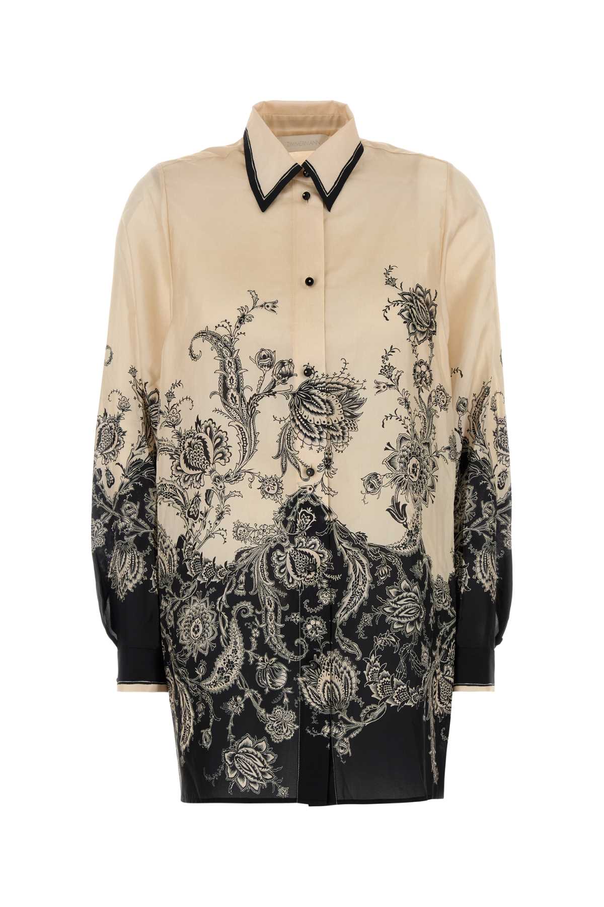 ZIMMERMANN Printed Silk Rhiannon Shirt for Women