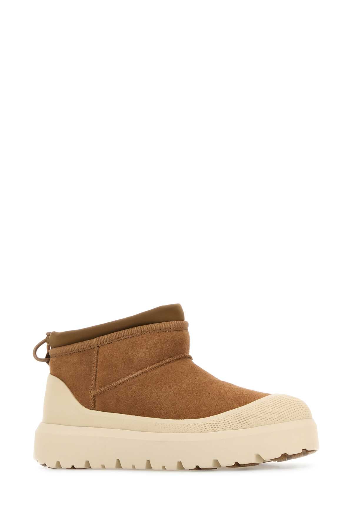 UGG Men's Mini Suede Ultra Weather Hybrid Ankle Boots
