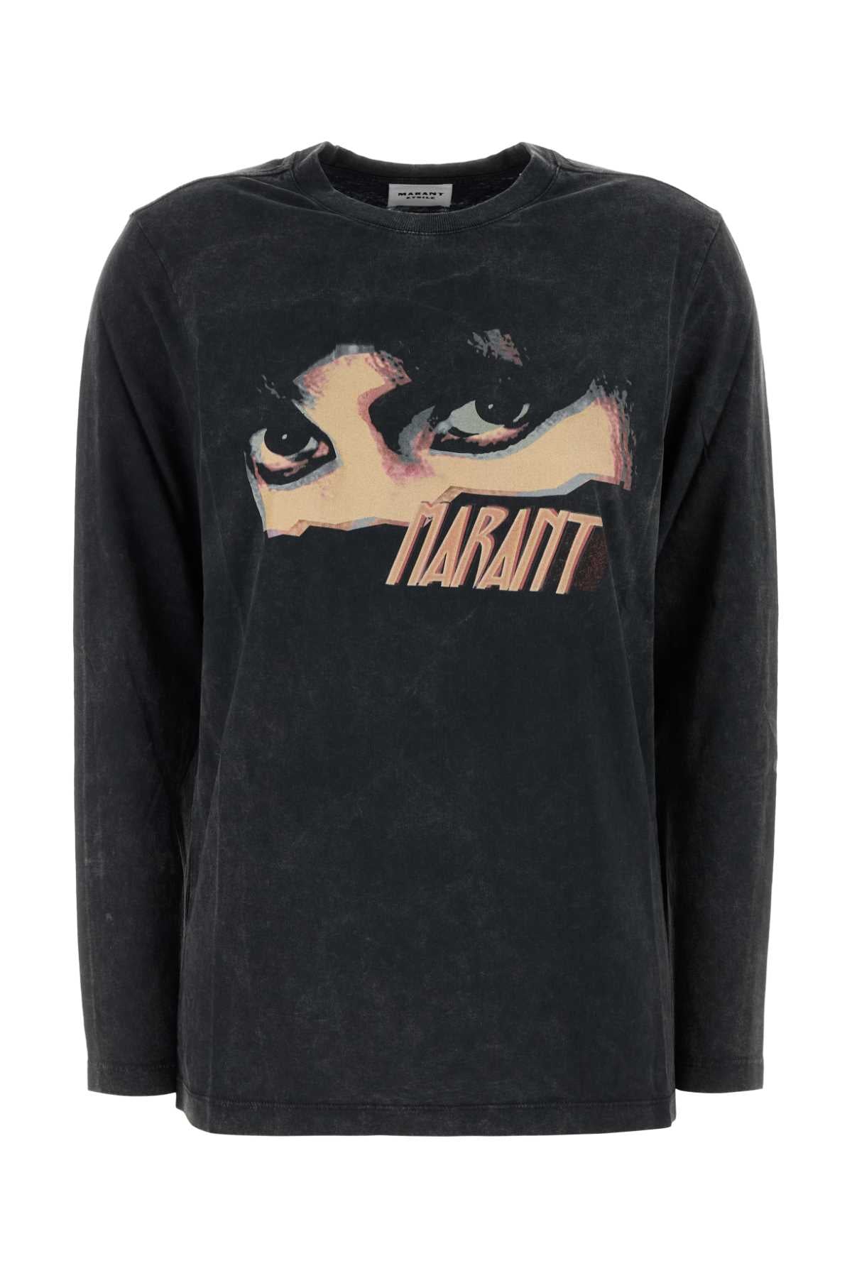 ISABEL MARANT ETOILE Cotton Marine T-shirt for Women