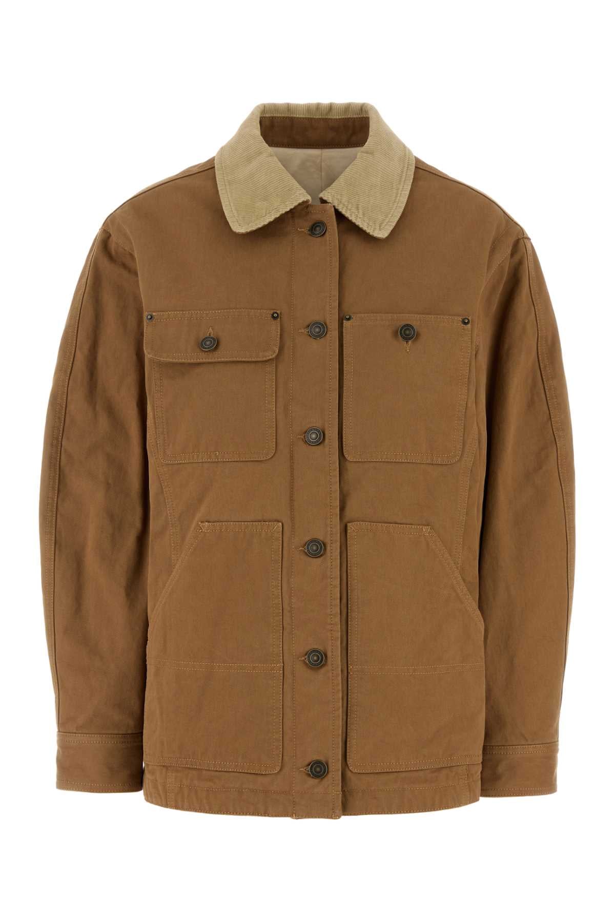 ISABEL MARANT Camel Denim Jacket for Women