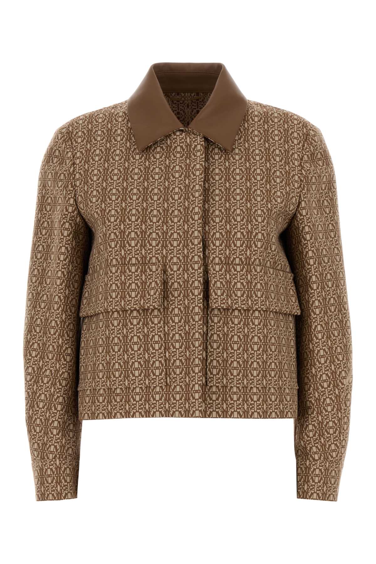 MAX MARA Embroidered Cotton Viborg Jacket