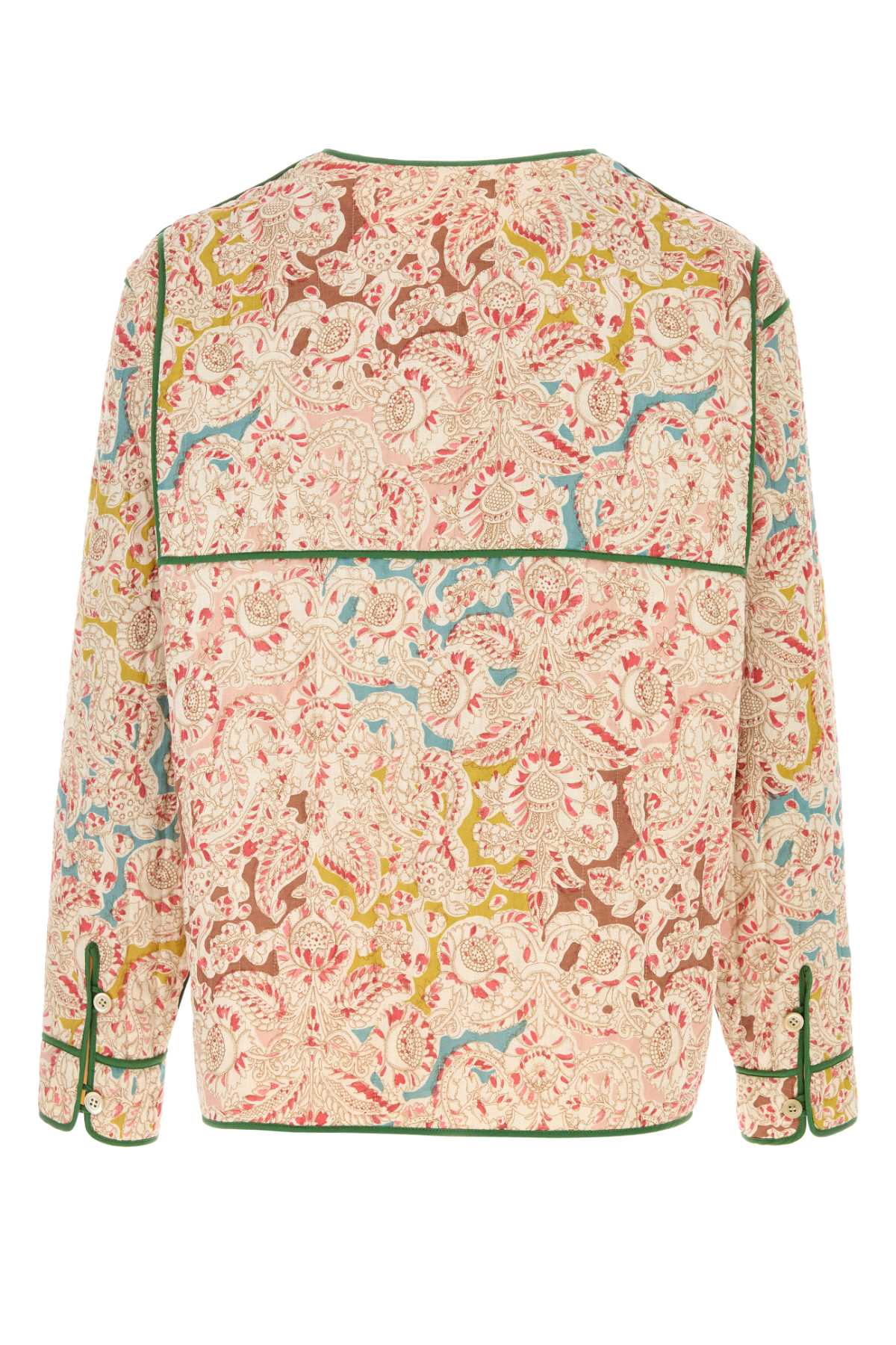 VALENTINO GARAVANI Embroidered Linen Shirt for Men