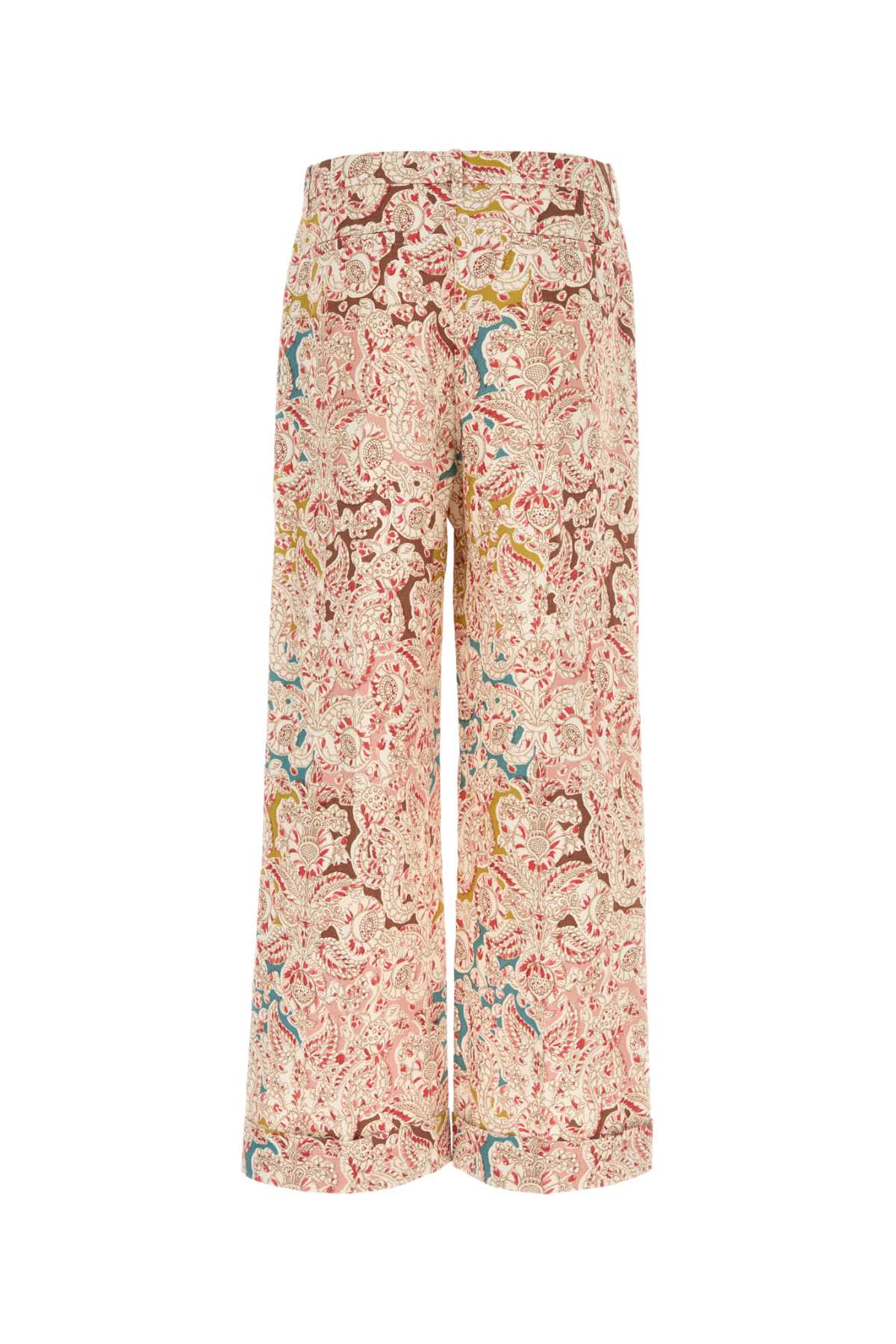 VALENTINO GARAVANI Printed Hemp Pants for Men