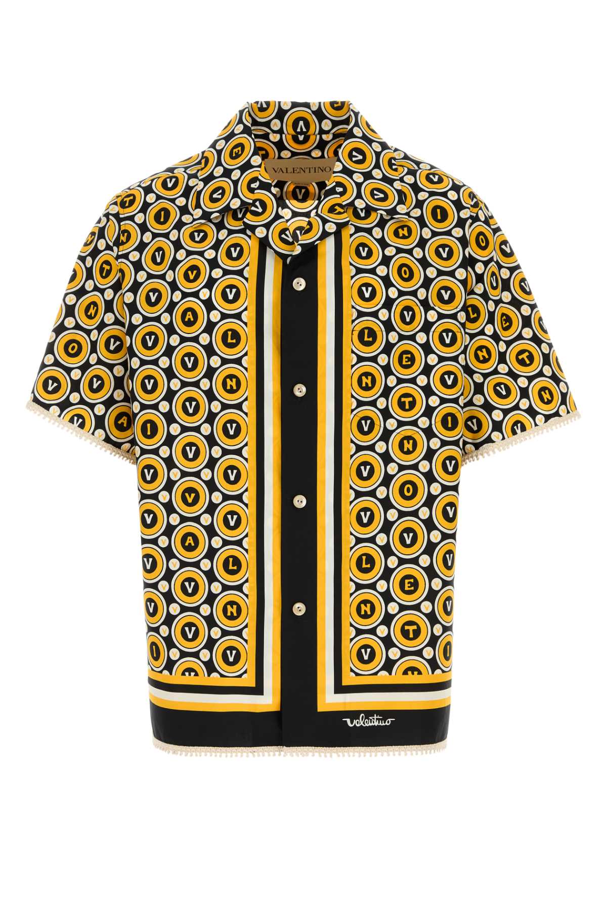 VALENTINO GARAVANI Printed Poplin Shirt for Men - Stylish and Comfortable
