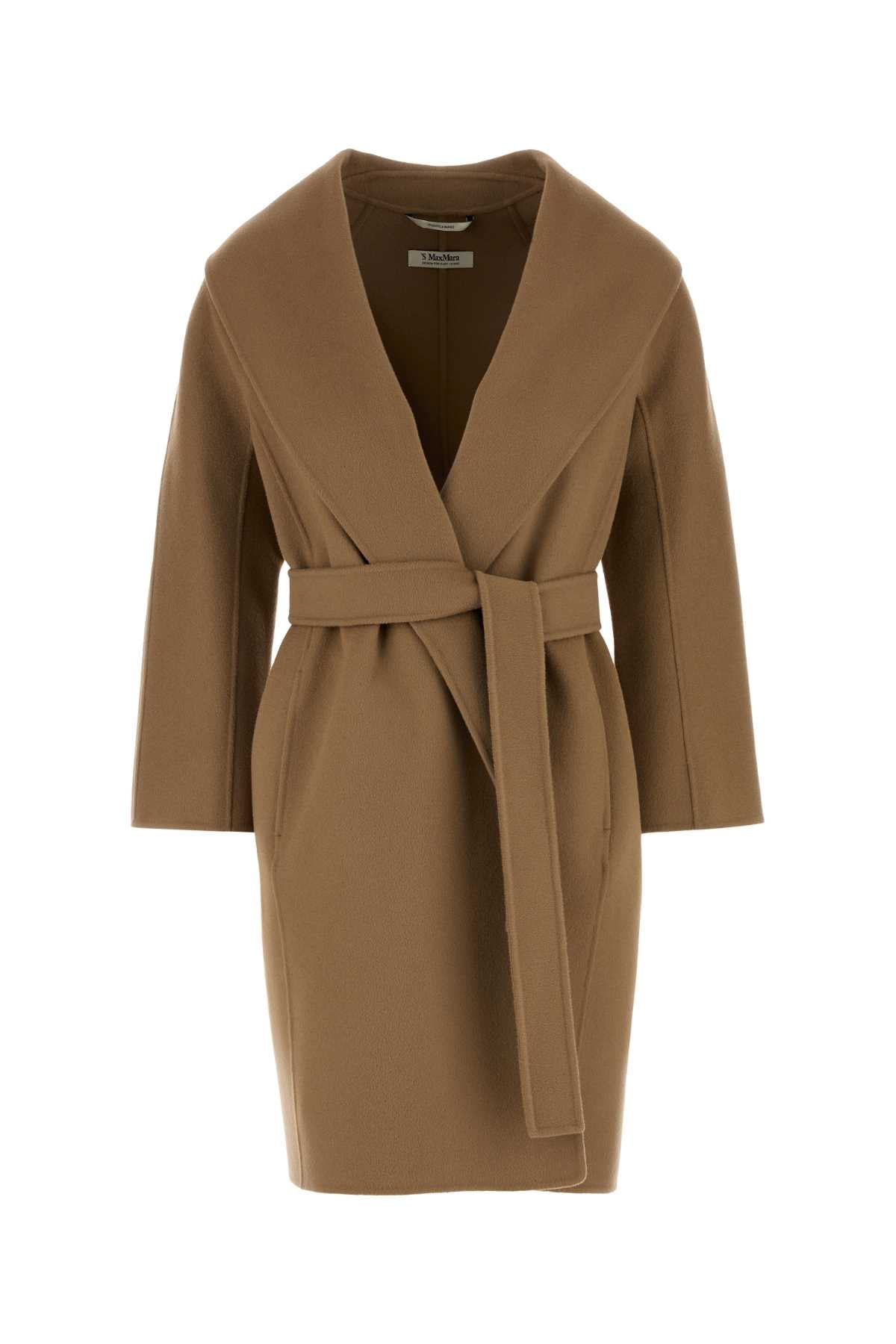 S MAXMARA Biscuit Wool Messi Jacket