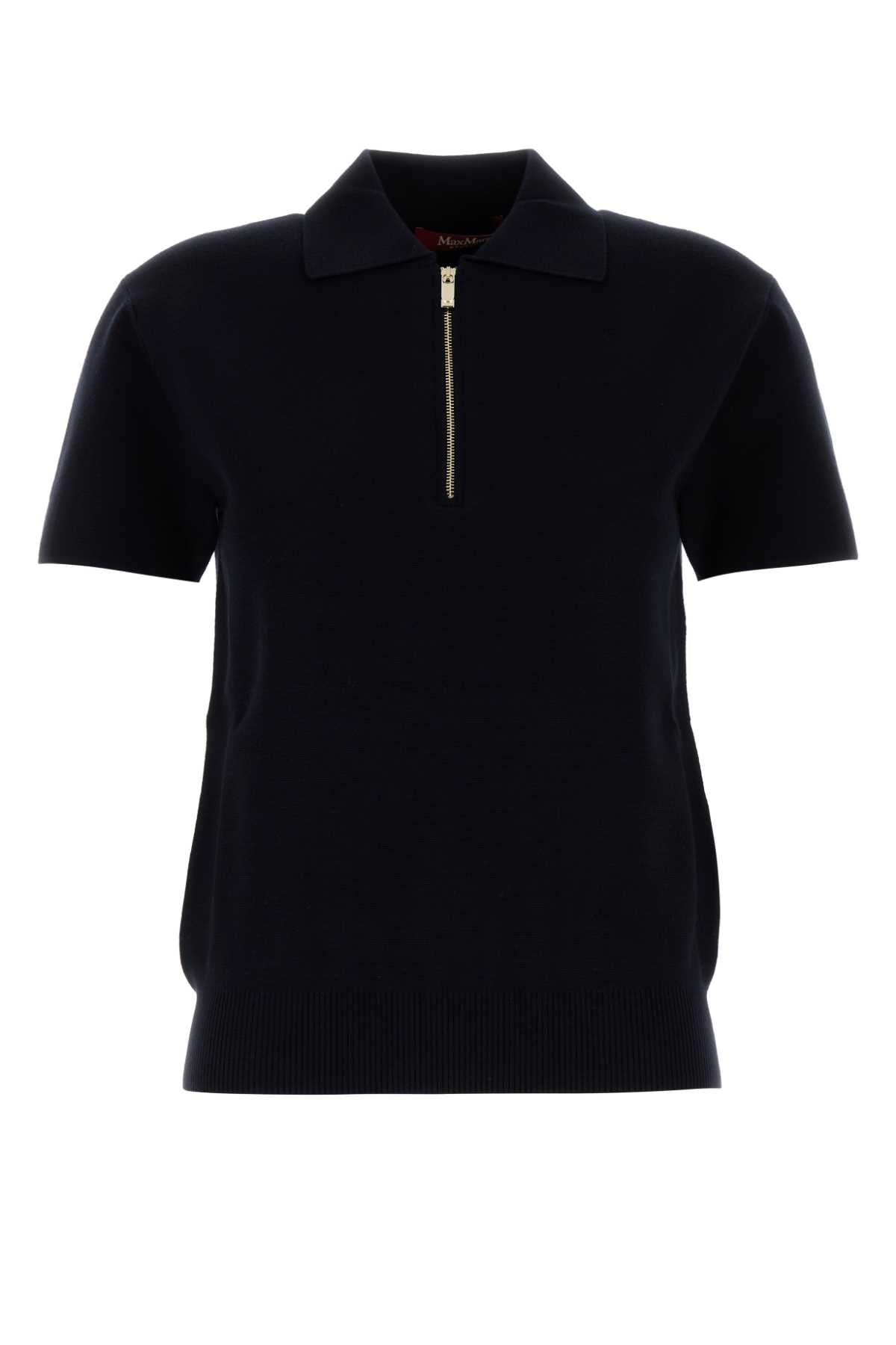 MM STUDIO Viscose Blend Teti Polo Shirt