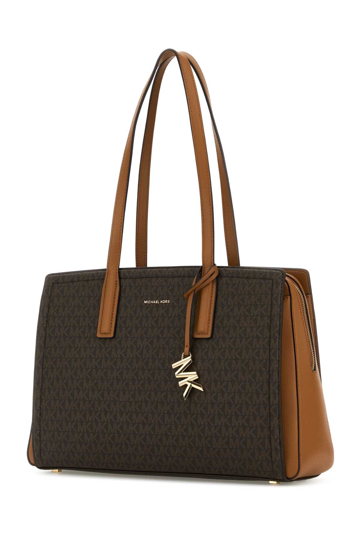 MICHAEL BY MICHAEL KORS Printed Canvas Medium Laila Shopping Handbag - 37 cm x 26 cm x 15 cm