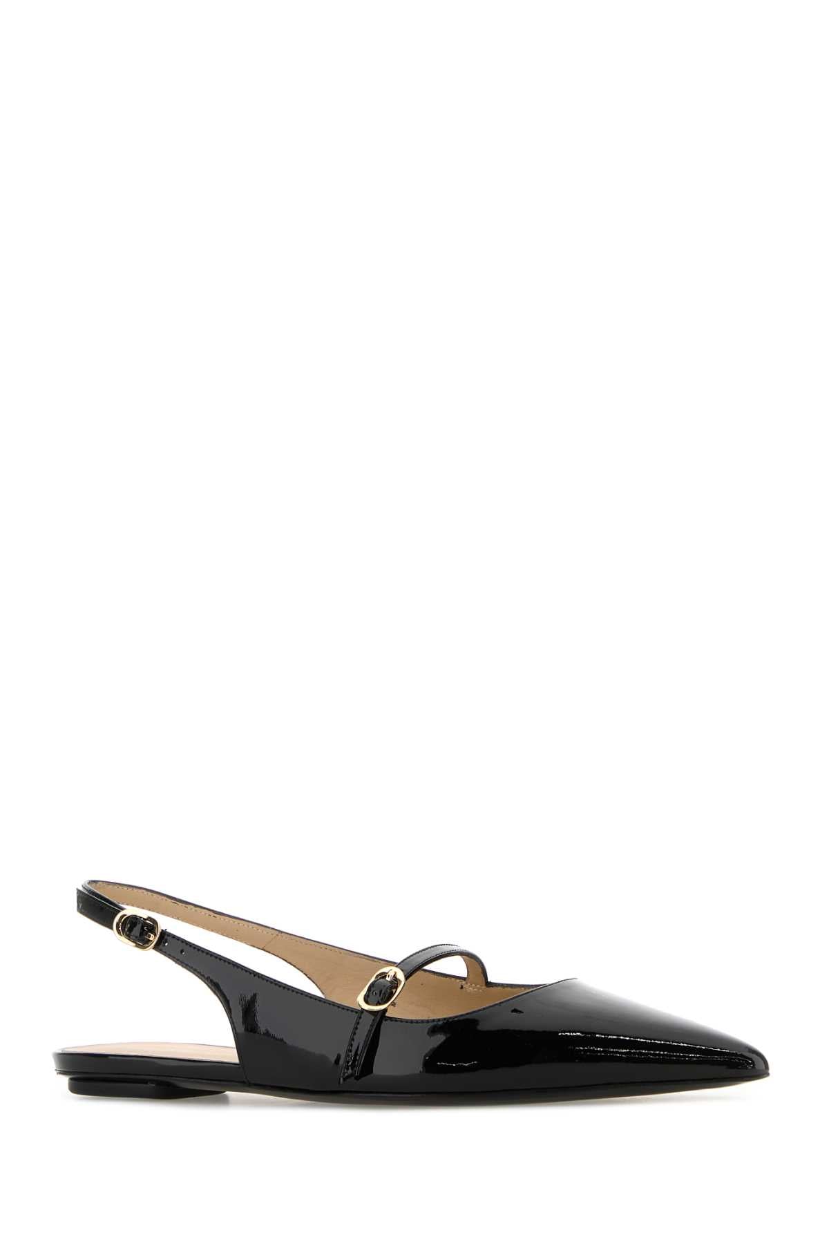 STUART WEITZMAN Elegant Leather Emilia Ballerinas