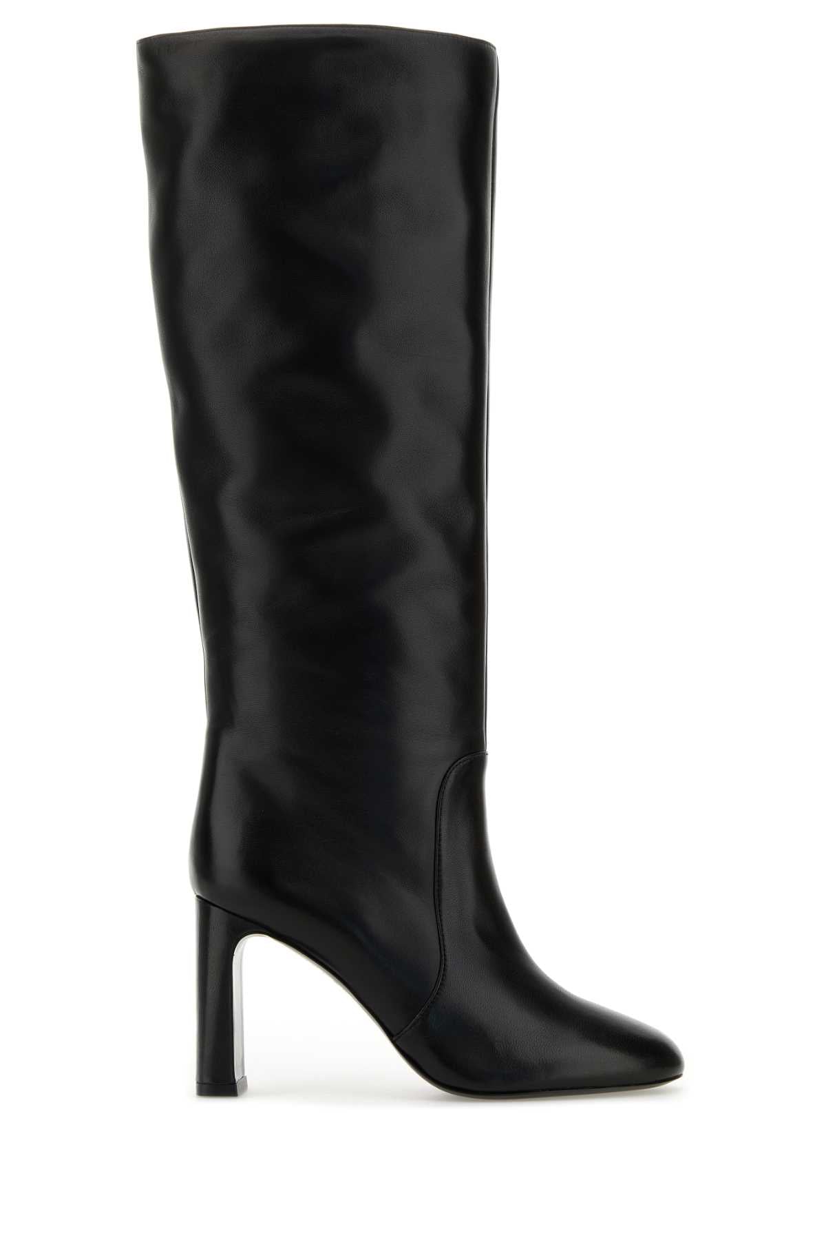 STUART WEITZMAN Sophisticated Nappa Leather Babette Boots with 8.5 cm Heel Height
