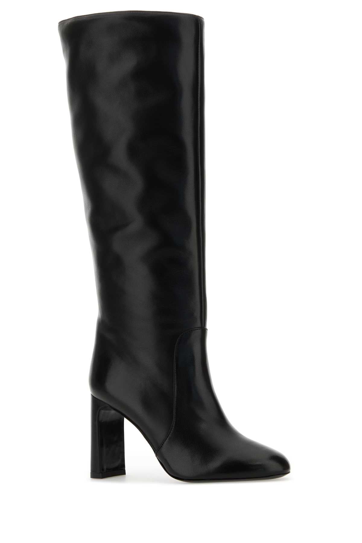 STUART WEITZMAN Sophisticated Nappa Leather Babette Boots with 8.5 cm Heel Height
