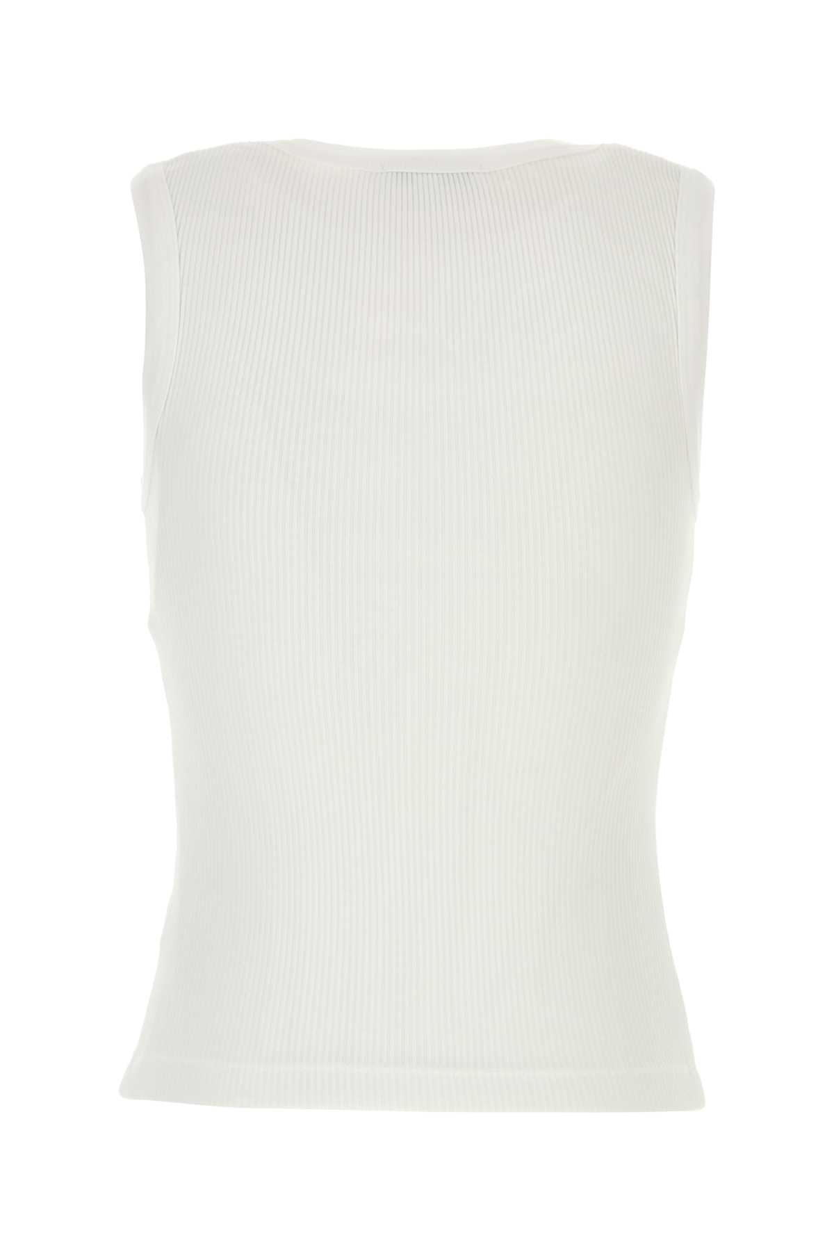 AGOLDE Comfortable Stretch Cotton Blend Tank Top