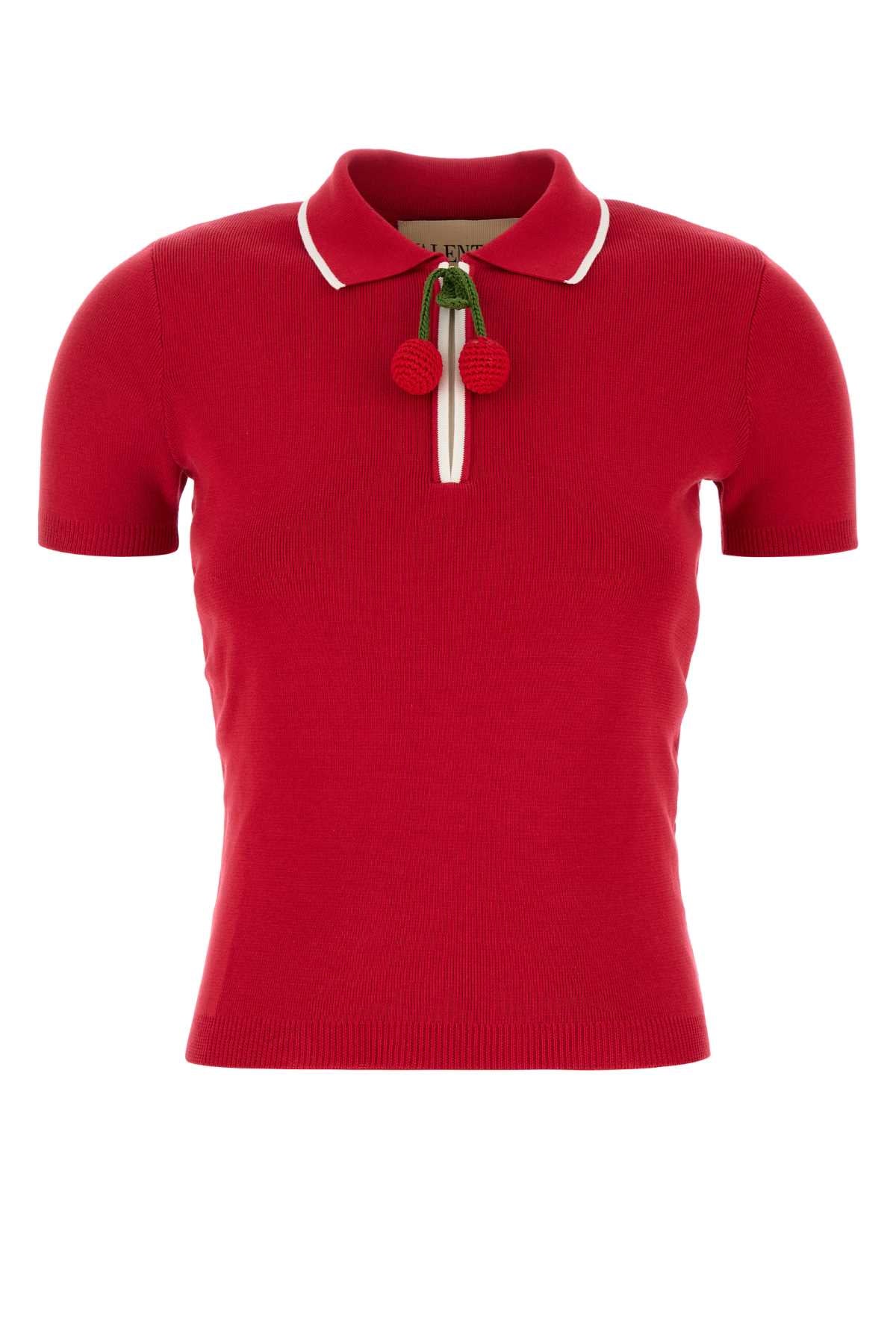 VALENTINO GARAVANI Cotton Polo Shirt for Women - Stylish and Comfortable