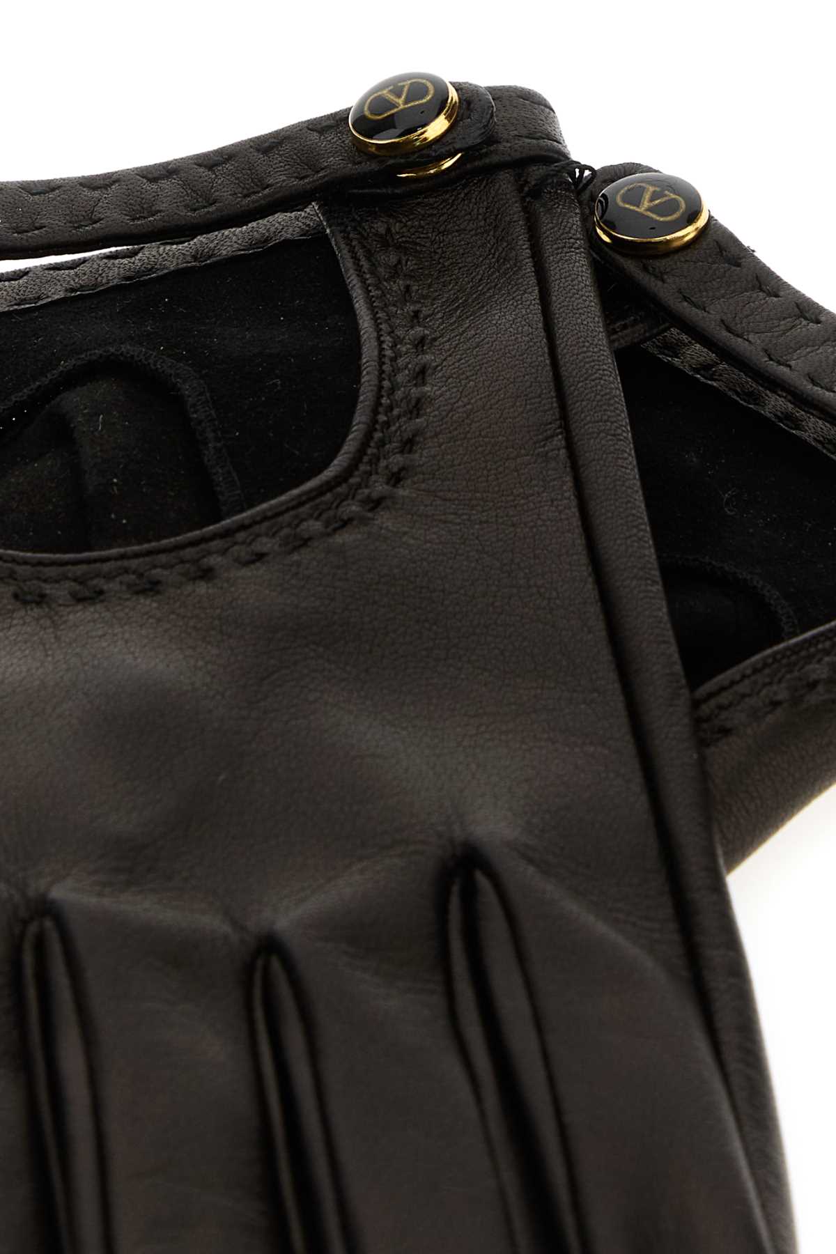VALENTINO GARAVANI Luxe Lamb Leather Gloves for Women