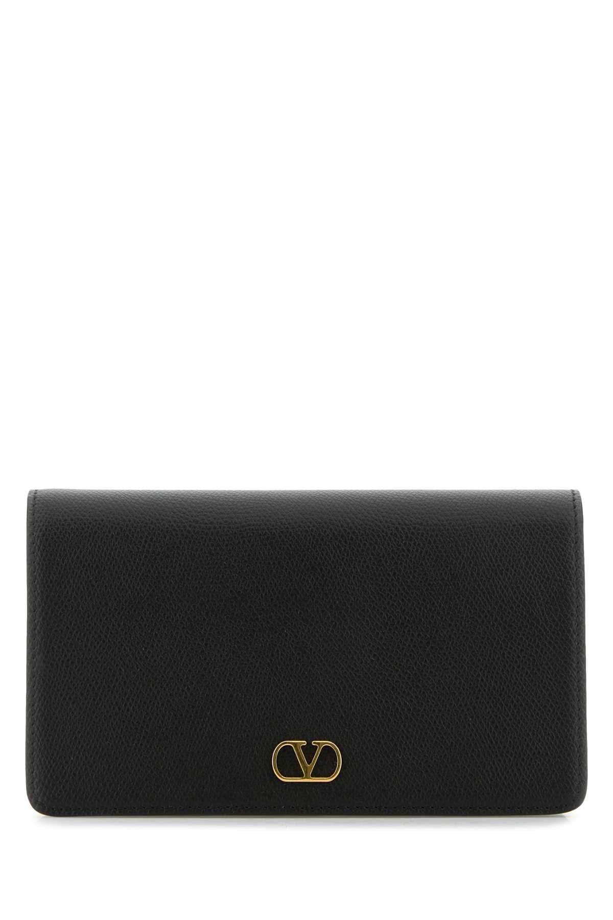 VALENTINO GARAVANI Mini Leather VLogo Signature Clutch (21 cm x 11 cm x 4 cm)