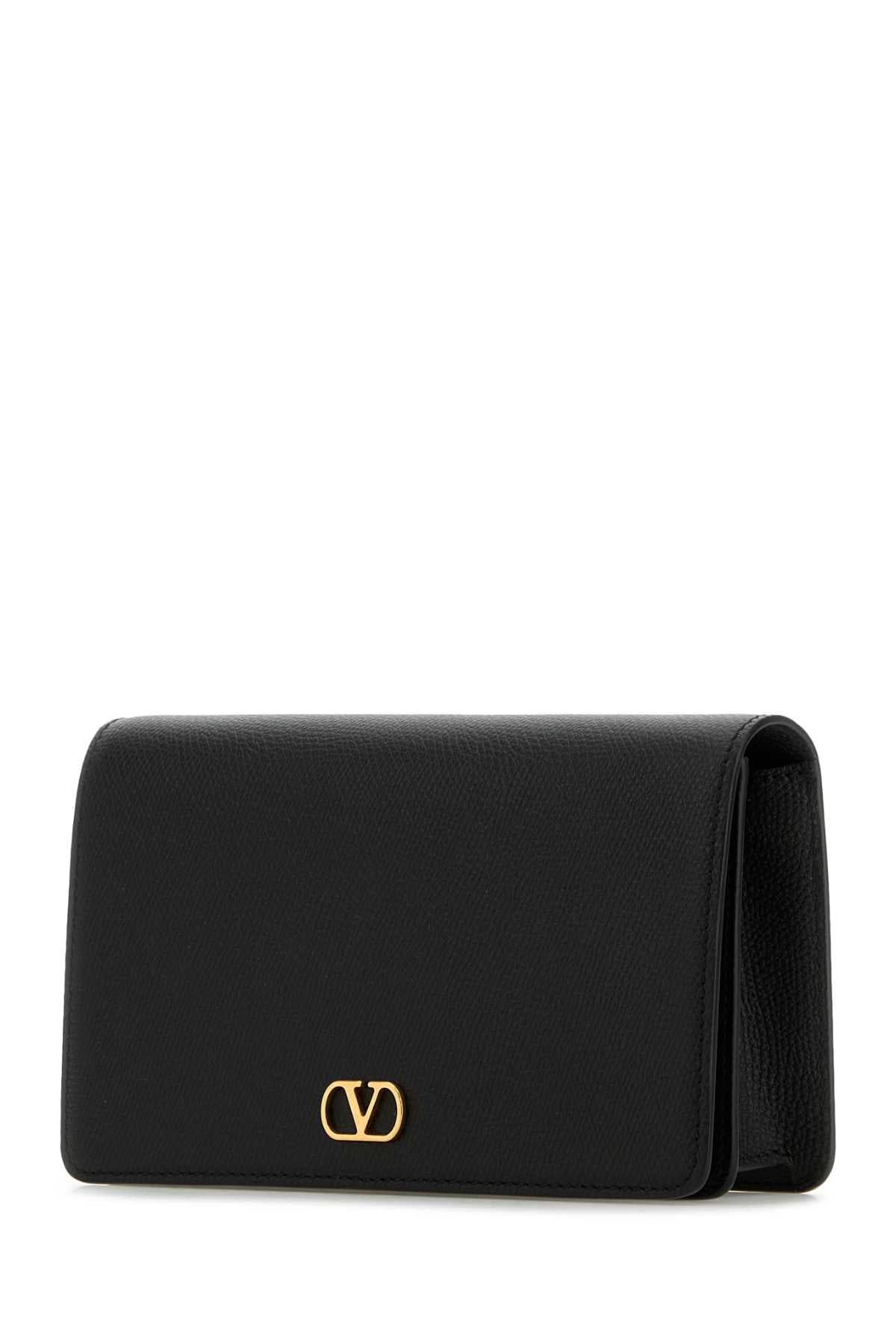 VALENTINO GARAVANI Mini Leather VLogo Signature Clutch (21 cm x 11 cm x 4 cm)