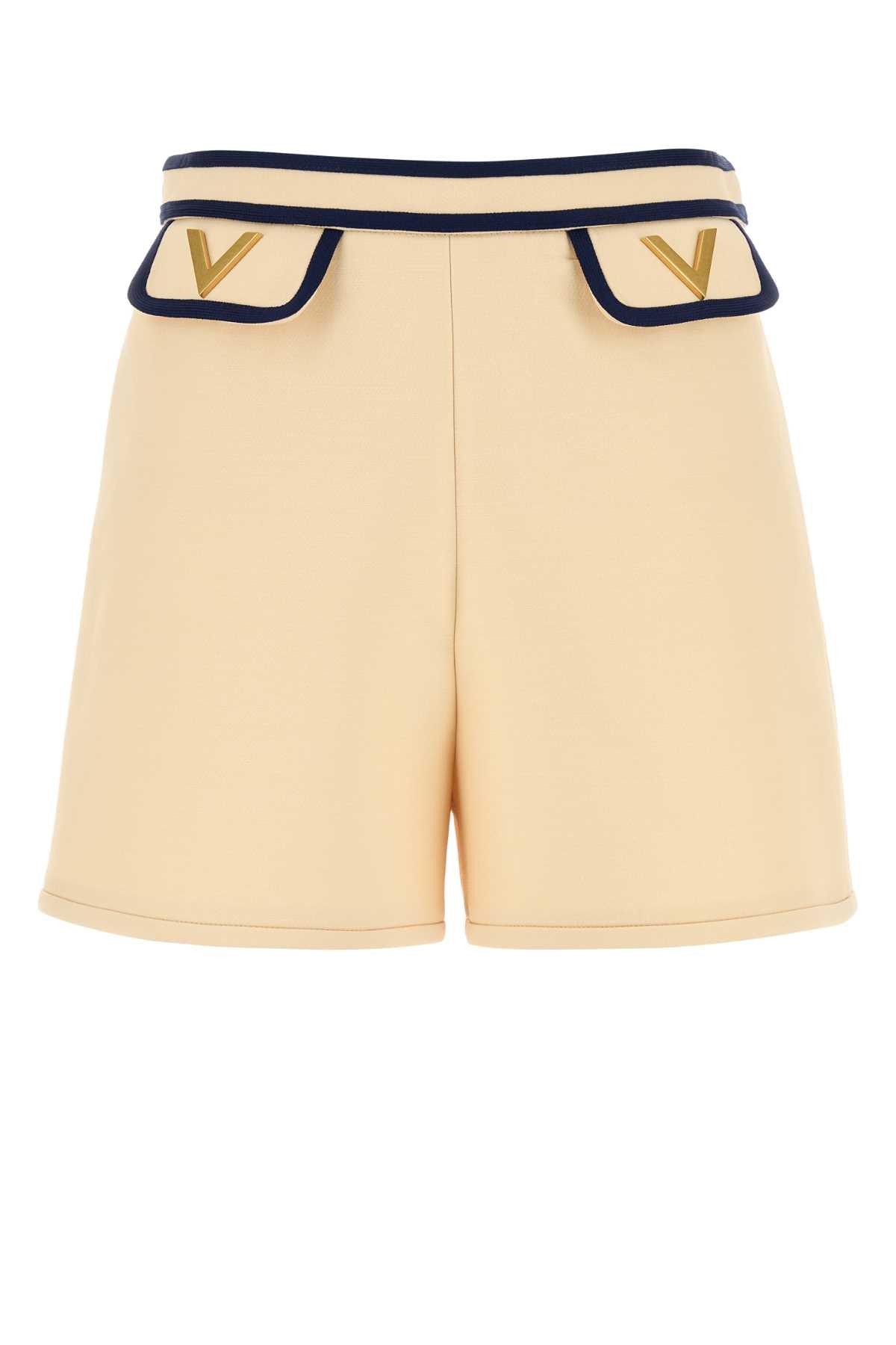 VALENTINO GARAVANI Luxurious Mini Crepe Shorts for Women