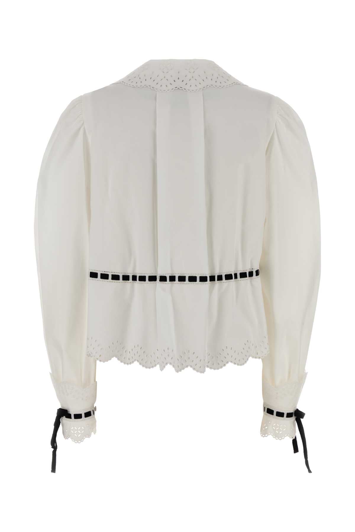 VALENTINO GARAVANI Classic Poplin Shirt for Women