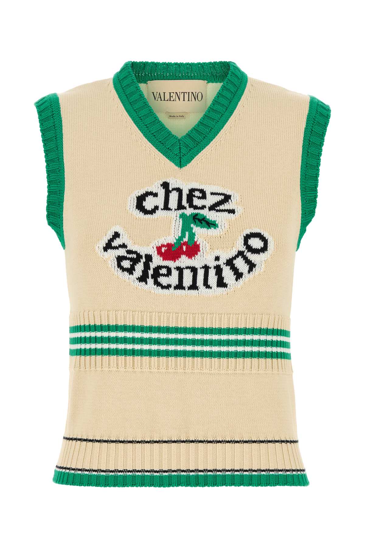 VALENTINO GARAVANI Cotton Knit Vest for Women