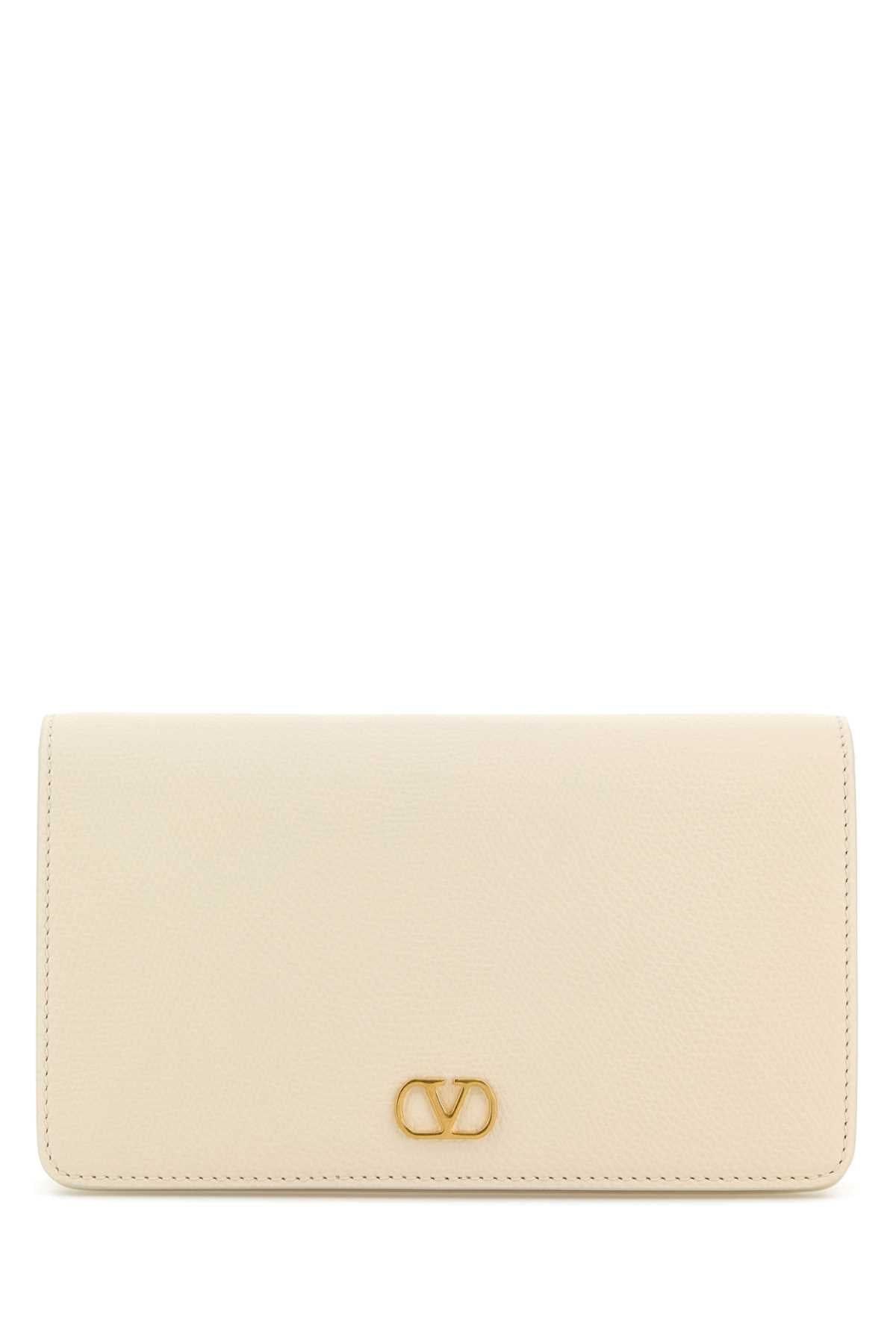 VALENTINO GARAVANI Mini Leather VLogo Signature Clutch