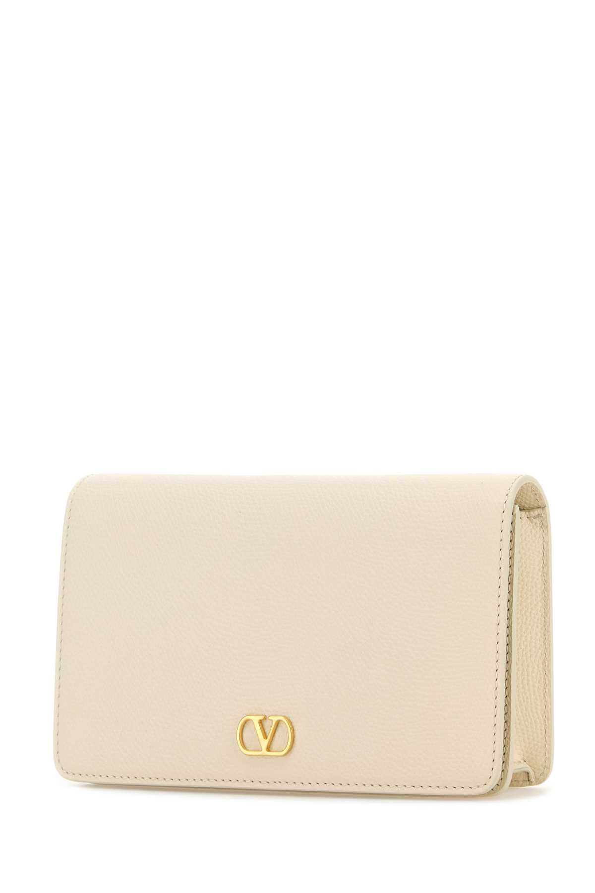 VALENTINO GARAVANI Mini Leather VLogo Signature Clutch