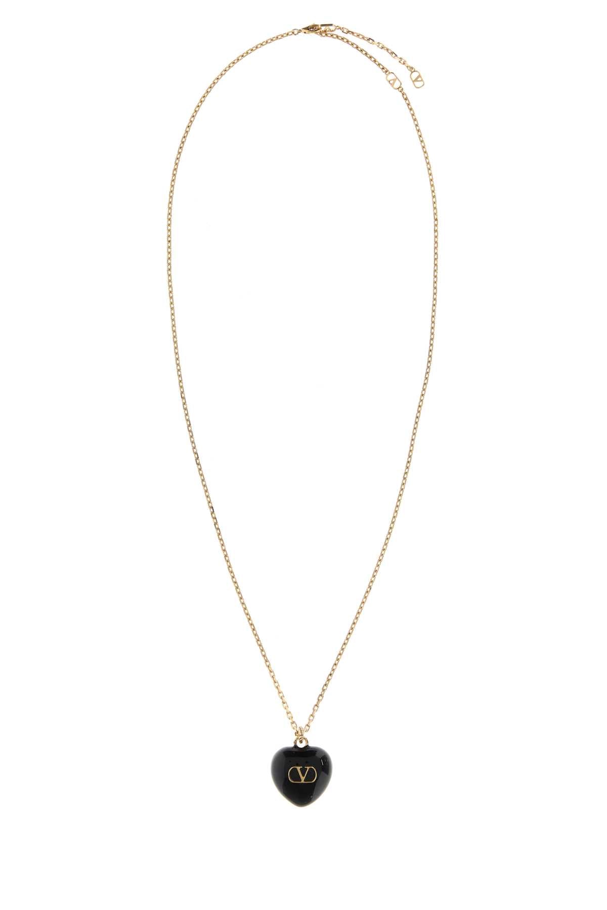 VALENTINO GARAVANI Mini Coeur Royal Necklace