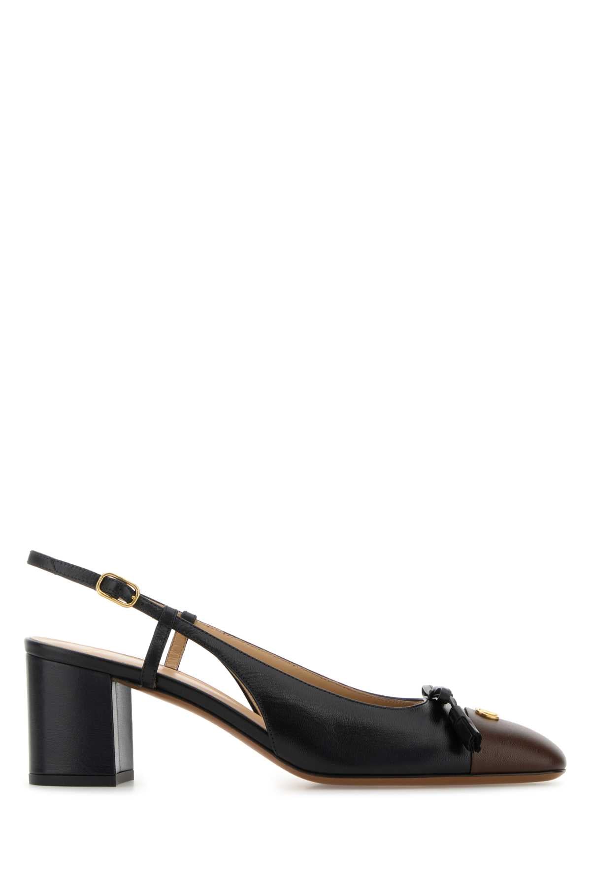 VALENTINO GARAVANI VLogo Signature Leather Pumps - 6 cm Heel Height