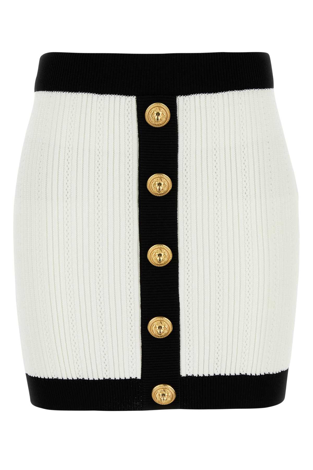 BALMAIN Chic Mini Skirt for Women