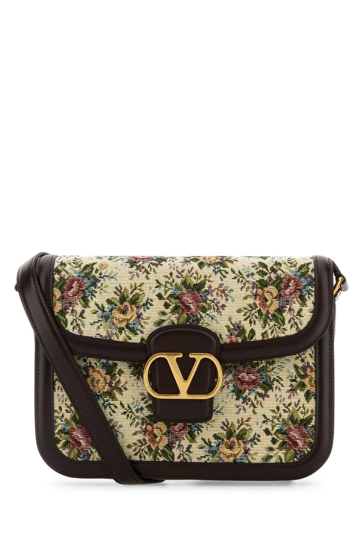 VALENTINO GARAVANI Mini Embroidered Jacquard Crossbody Handbag 9TO5