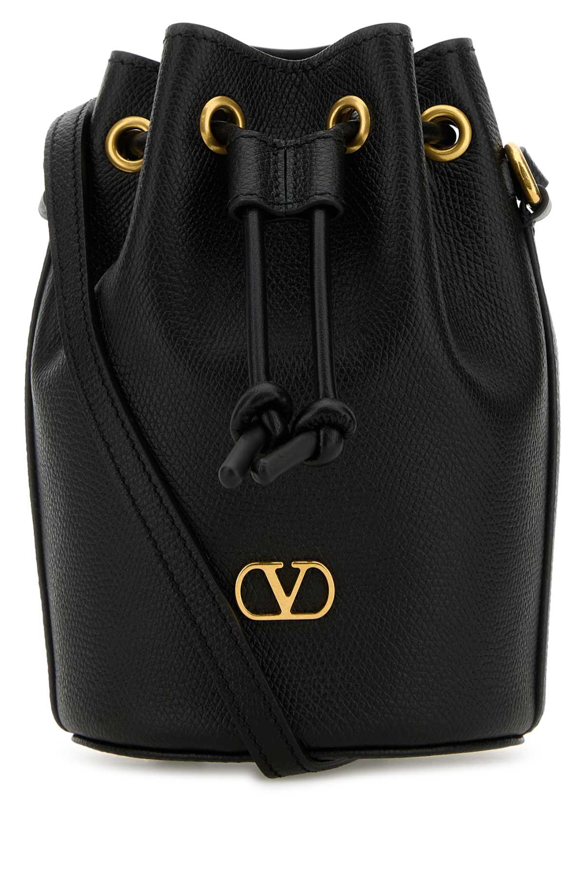 VALENTINO GARAVANI Leather Bucket Handbag - 12cm x 18cm x 8cm