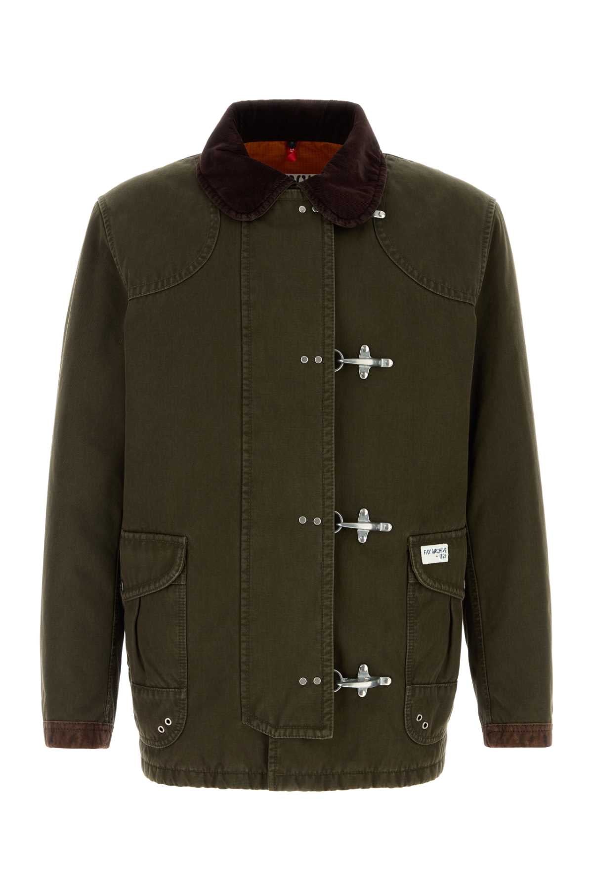 FAY Men's Canvas Jacket