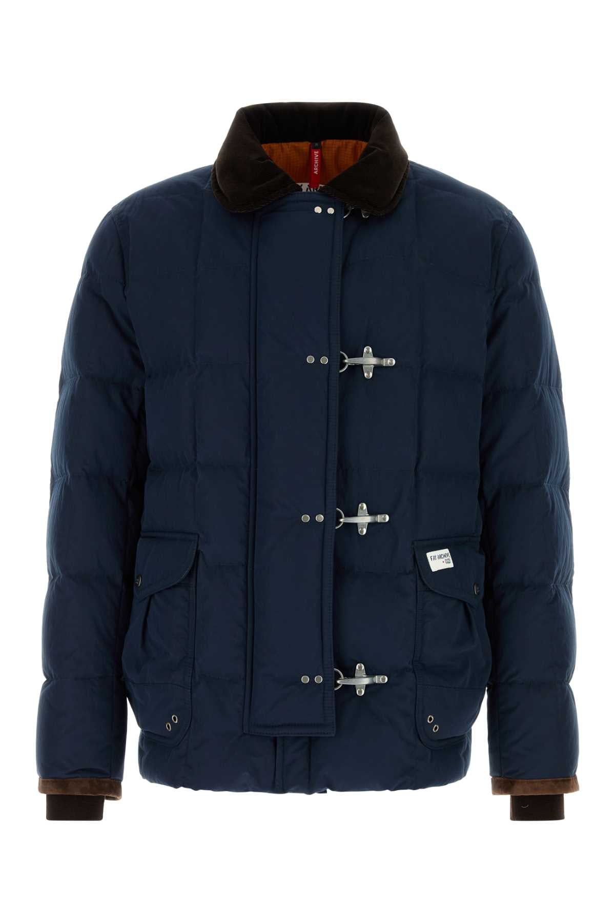 FAY Modern Nylon Blend Down Jacket for Men - FW25