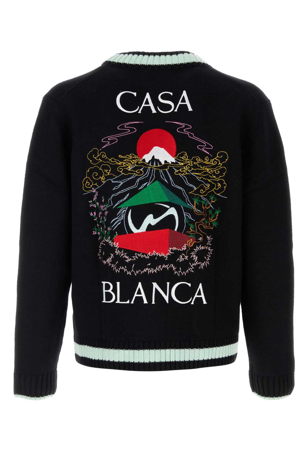 CASABLANCA Wool Blend Cardigan for Men - Perfect for the Season