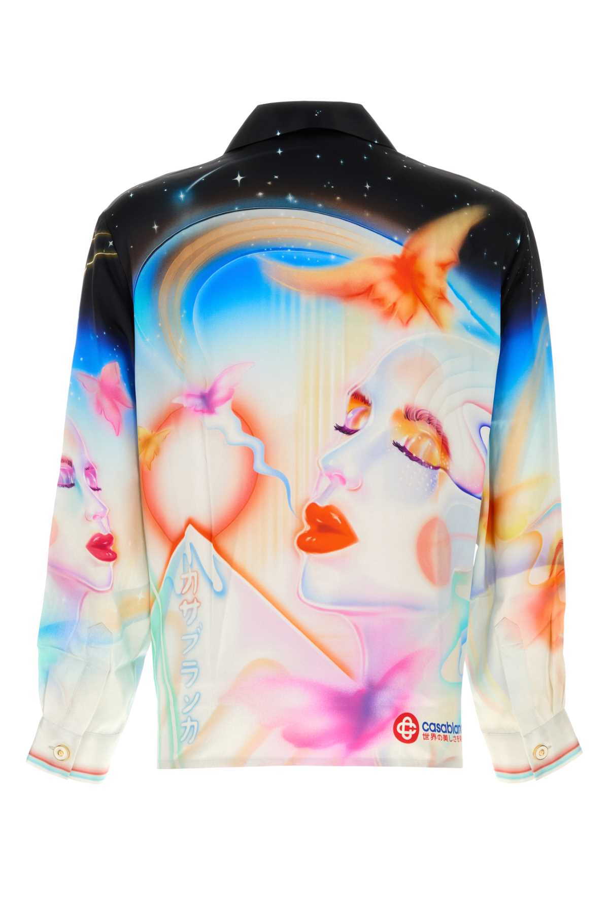 CASABLANCA Printed Satin Shirt for Men